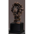 Lion Head, 3.75"Wx10"H